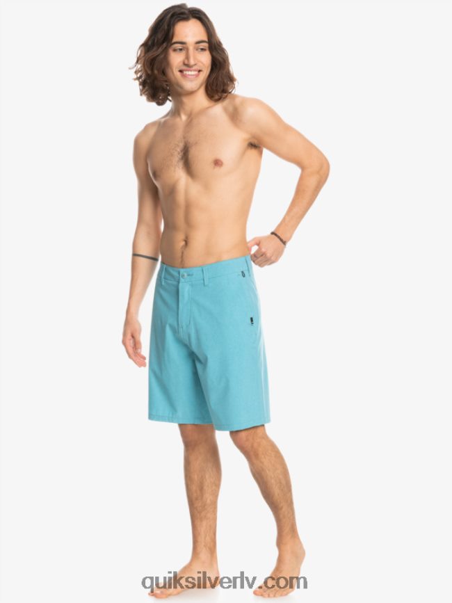 vīriešiem Quiksilver union heather 20 abinieku borta šorti delfīnija zils 88064R75