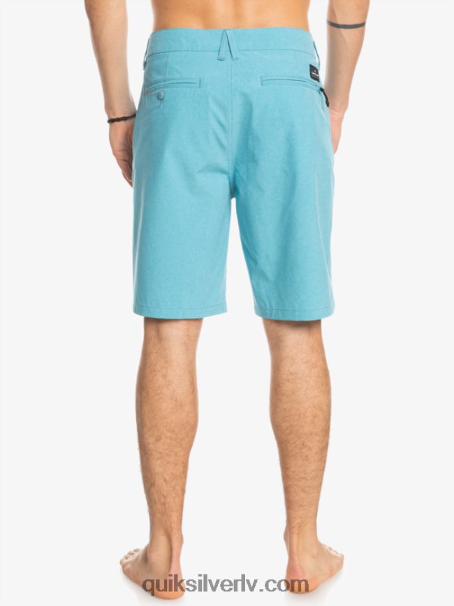 vīriešiem Quiksilver union heather 20 abinieku borta šorti delfīnija zils 88064R75