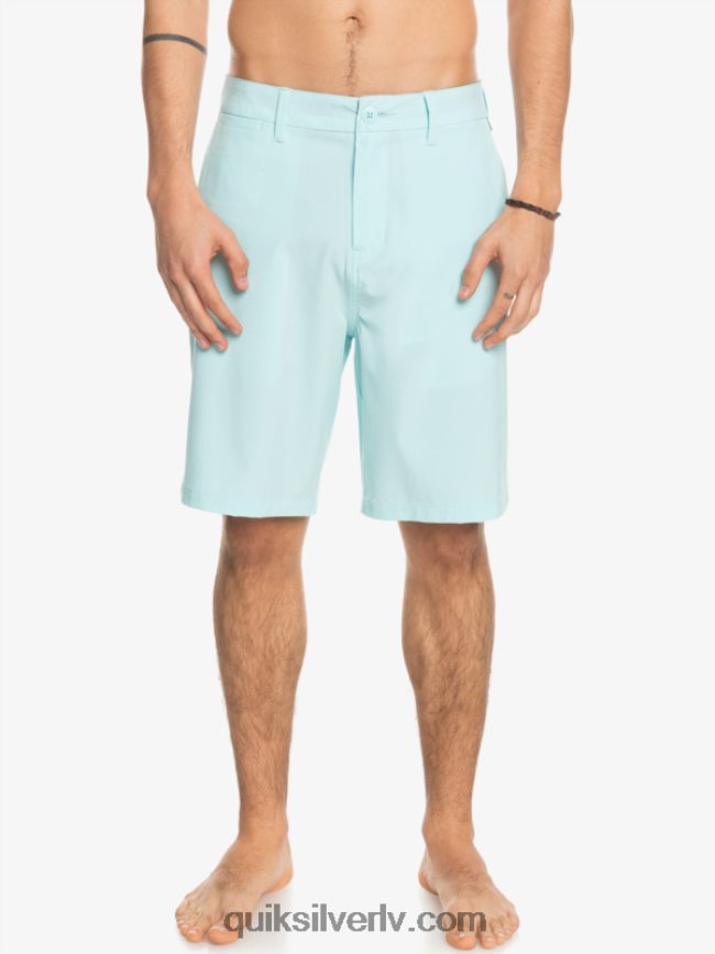vīriešiem Quiksilver union heather 20 abinieku borta šorti ledus ūdens 88064R74