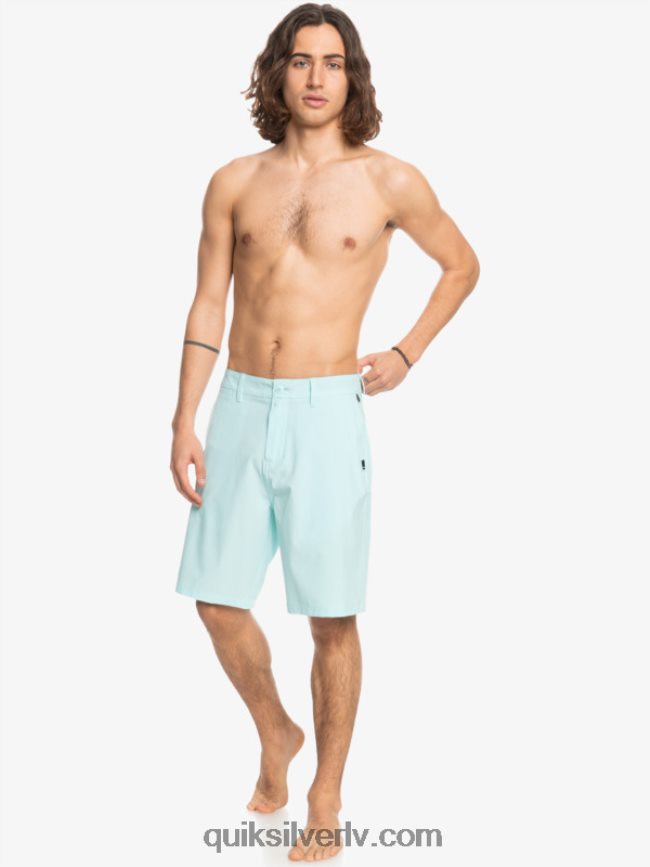 vīriešiem Quiksilver union heather 20 abinieku borta šorti ledus ūdens 88064R74
