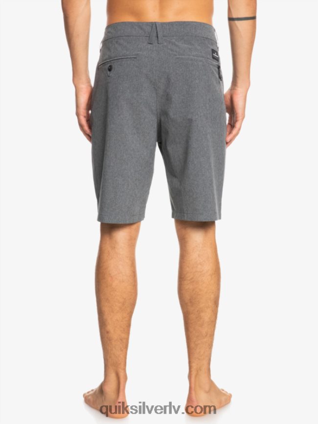 vīriešiem Quiksilver union heather 20 abinieku borta šorti melns 88064R65