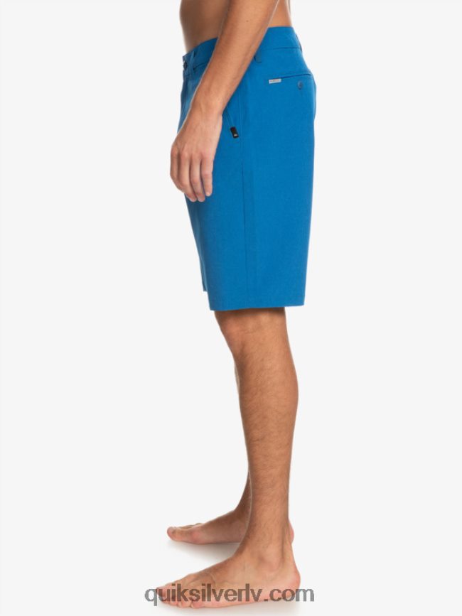 vīriešiem Quiksilver union heather 20 abinieku borta šorti snorkel zils 88064R72