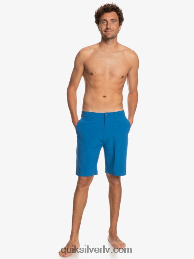 vīriešiem Quiksilver union heather 20 abinieku borta šorti snorkel zils 88064R72