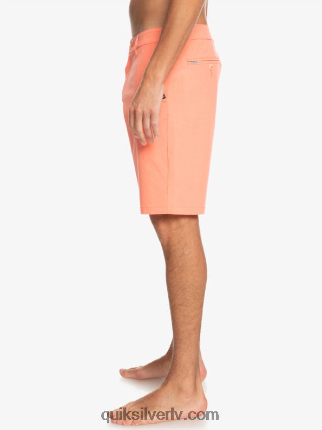 vīriešiem Quiksilver union heather 20 abinieku borta šorti svaigs lasis 88064R71