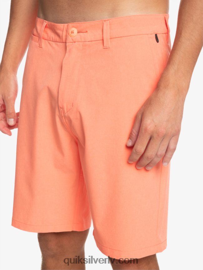 vīriešiem Quiksilver union heather 20 abinieku borta šorti svaigs lasis 88064R71