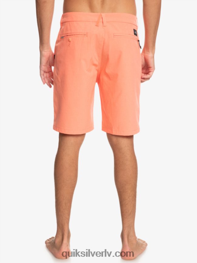 vīriešiem Quiksilver union heather 20 abinieku borta šorti svaigs lasis 88064R71
