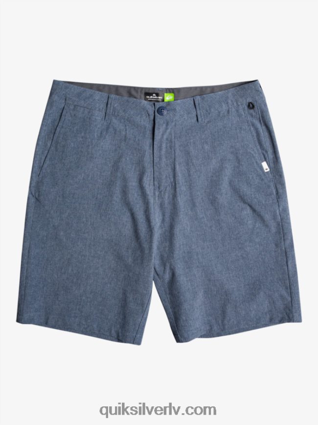 vīriešiem Quiksilver union heather 20 abinieku borta šorti zīmotnes zilā krāsā 88064R69
