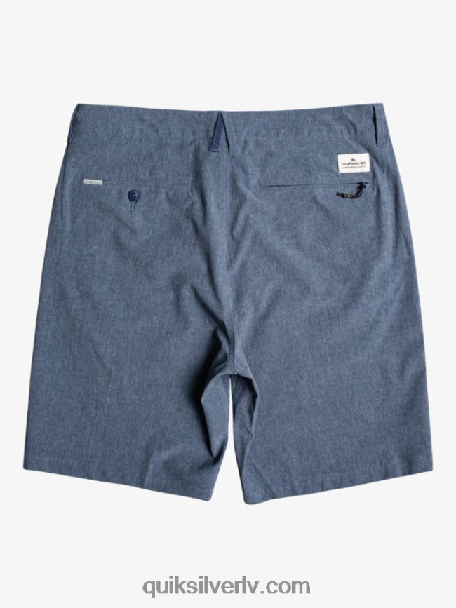 vīriešiem Quiksilver union heather 20 abinieku borta šorti zīmotnes zilā krāsā 88064R69