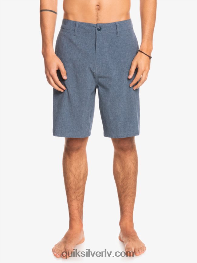 vīriešiem Quiksilver union heather 20 abinieku borta šorti zīmotnes zilā krāsā 88064R69