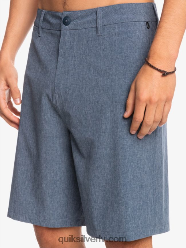 vīriešiem Quiksilver union heather 20 abinieku borta šorti zīmotnes zilā krāsā 88064R69