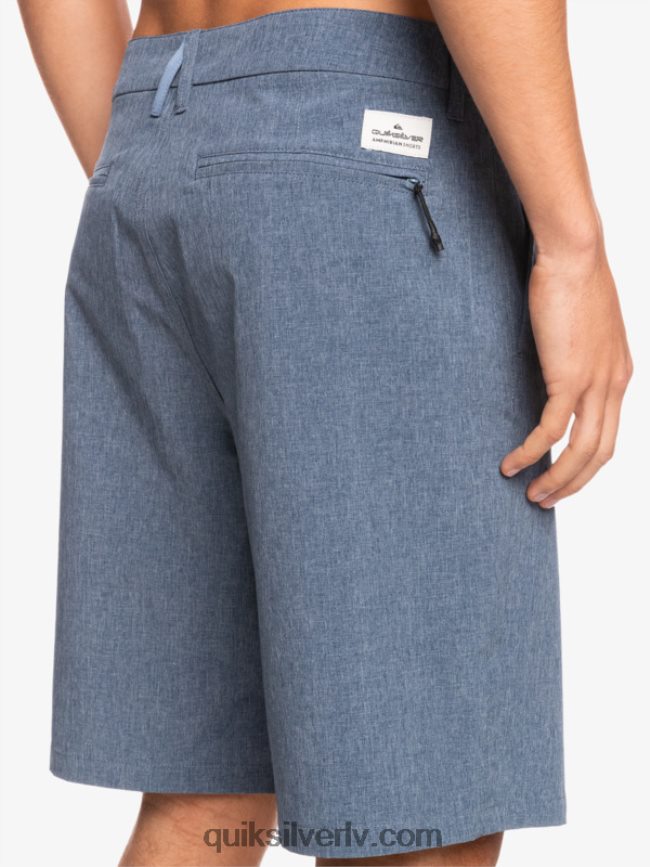 vīriešiem Quiksilver union heather 20 abinieku borta šorti zīmotnes zilā krāsā 88064R69