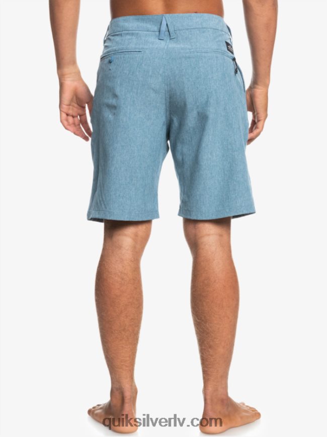 vīriešiem Quiksilver union heather amphibian 20 hibrīdšorti kapteiņi zili 88064R1586