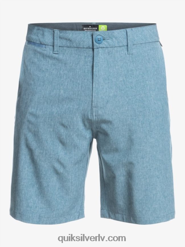 vīriešiem Quiksilver union heather amphibian 20 hibrīdšorti kapteiņi zili 88064R1586