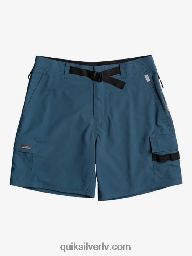 vīriešiem Quiksilver waterman azimuth amphibian 18 šorti pusnakts flote 88064R790