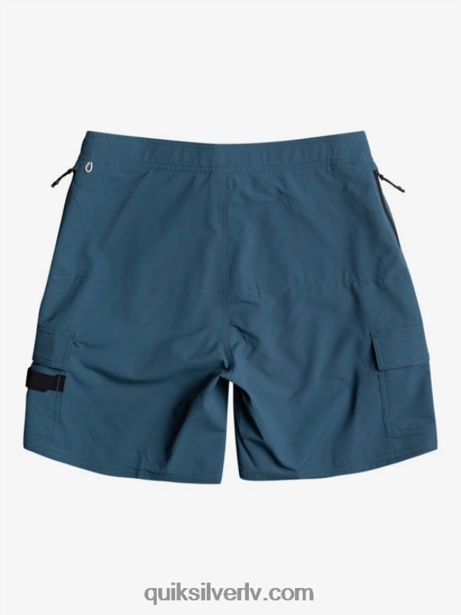 vīriešiem Quiksilver waterman azimuth amphibian 18 šorti pusnakts flote 88064R790