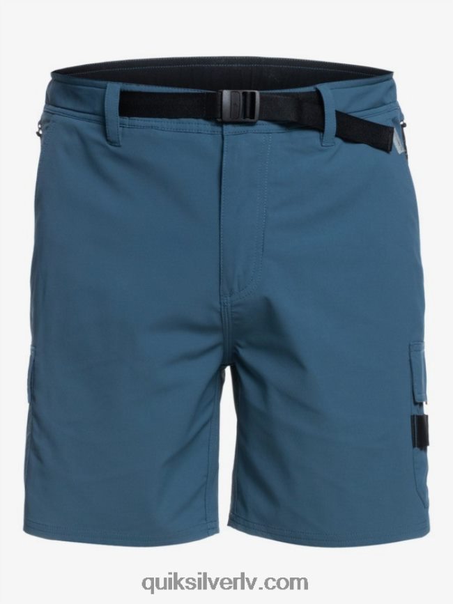 vīriešiem Quiksilver waterman azimuth amphibian 18 šorti pusnakts flote 88064R790