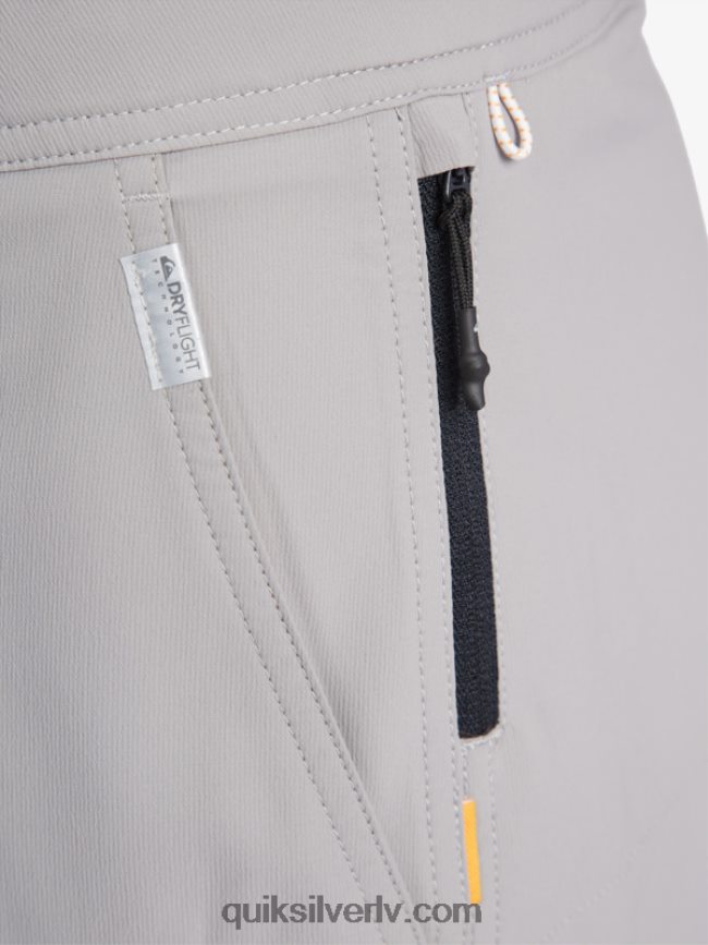 vīriešiem Quiksilver waterman azimuth amphibian 18 šorti tornis pelēks 88064R789