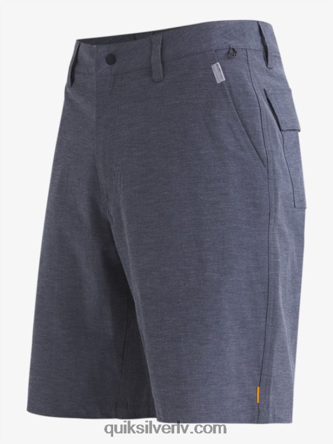 vīriešiem Quiksilver waterman backwater 20 abinieku borta šorti melns 88064R774