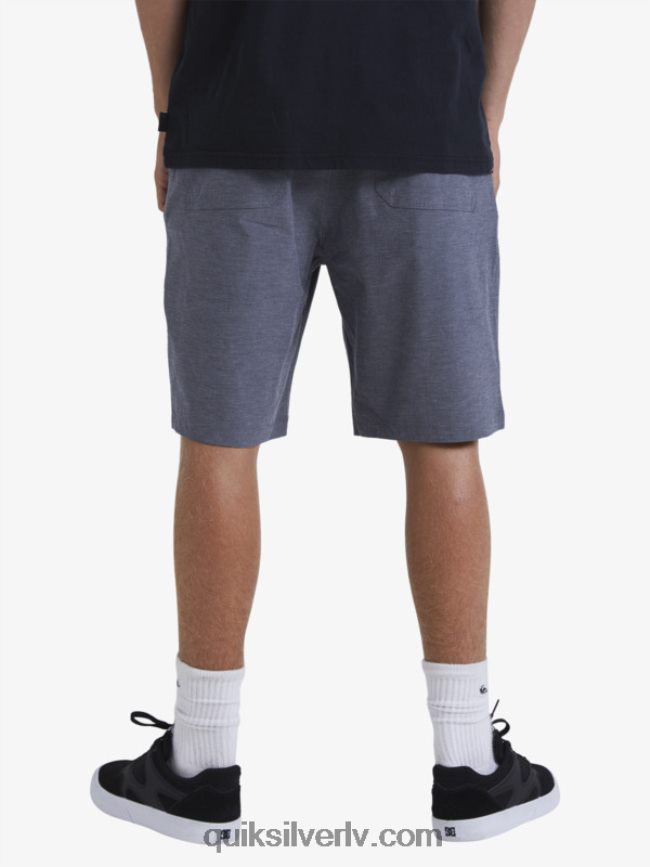 vīriešiem Quiksilver waterman backwater 20 abinieku borta šorti melns 88064R774
