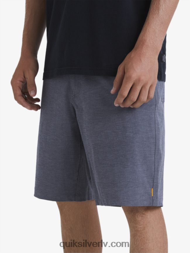 vīriešiem Quiksilver waterman backwater 20 abinieku borta šorti melns 88064R774