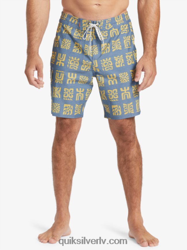 vīriešiem Quiksilver waterman channel airis 20 dēļu šorti ensign blue channel airis bs 88064R639