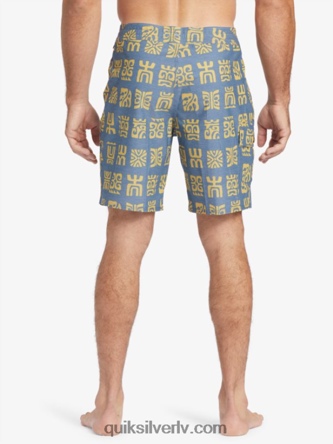 vīriešiem Quiksilver waterman channel airis 20 dēļu šorti ensign blue channel airis bs 88064R639