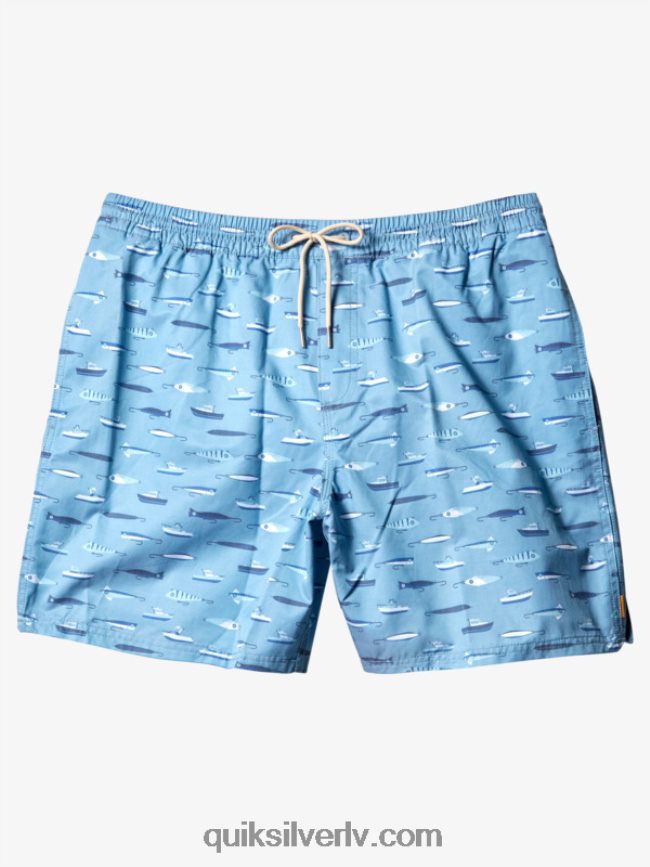 vīriešiem Quiksilver waterman drag nedēļa 17 zalves dusk blue drag nedēļa 88064R544