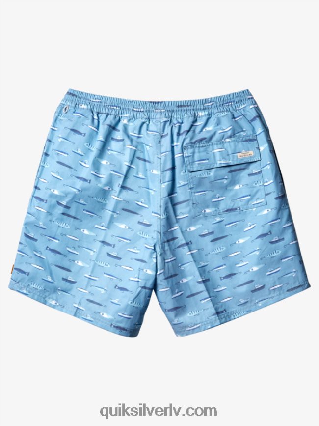 vīriešiem Quiksilver waterman drag nedēļa 17 zalves dusk blue drag nedēļa 88064R544