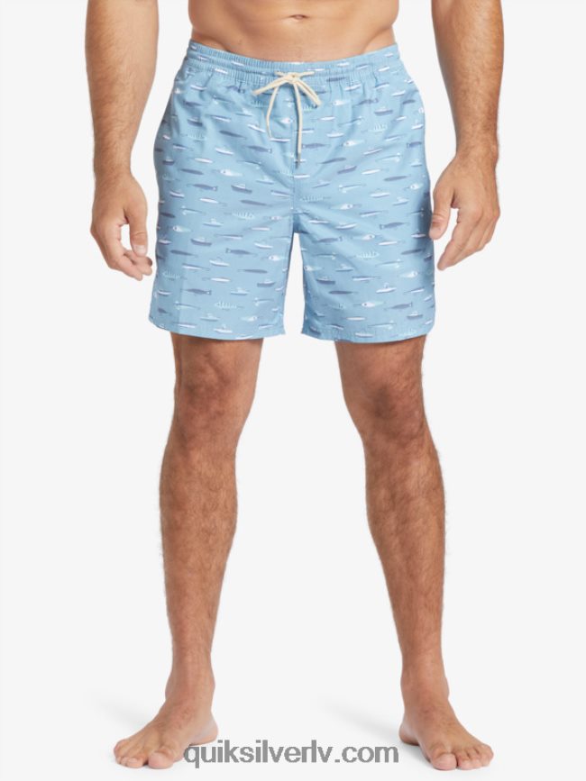 vīriešiem Quiksilver waterman drag nedēļa 17 zalves dusk blue drag nedēļa 88064R544