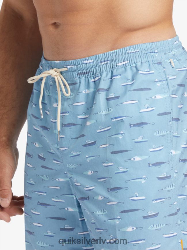 vīriešiem Quiksilver waterman drag nedēļa 17 zalves dusk blue drag nedēļa 88064R544