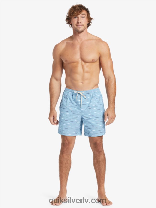 vīriešiem Quiksilver waterman drag nedēļa 17 zalves dusk blue drag nedēļa 88064R544