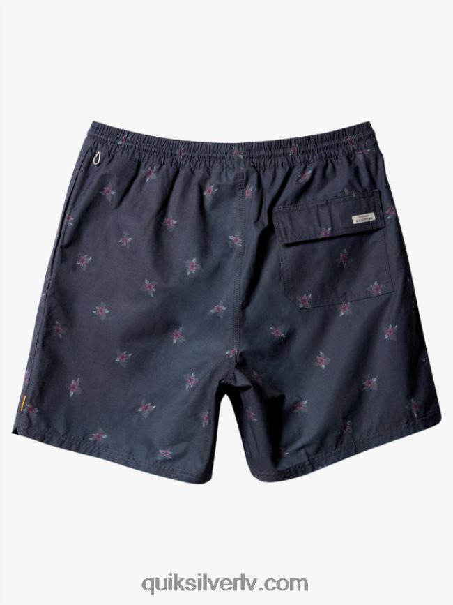 vīriešiem Quiksilver waterman mazie pedāļi 17 zalves melni mazie pedāļi v 88064R396