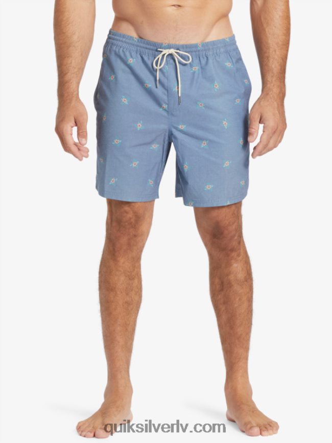 vīriešiem Quiksilver waterman mazie pedāļi 17 zalves praporščiks zili mazie pedāļi v 88064R395