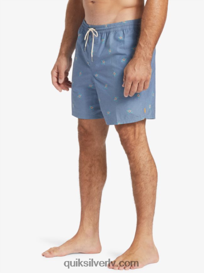 vīriešiem Quiksilver waterman mazie pedāļi 17 zalves praporščiks zili mazie pedāļi v 88064R395