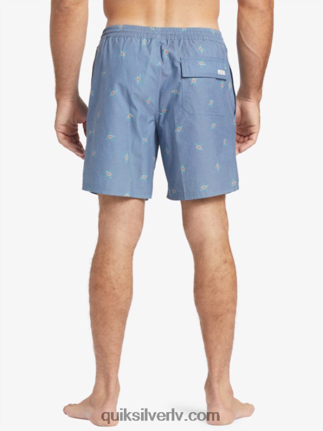 vīriešiem Quiksilver waterman mazie pedāļi 17 zalves praporščiks zili mazie pedāļi v 88064R395