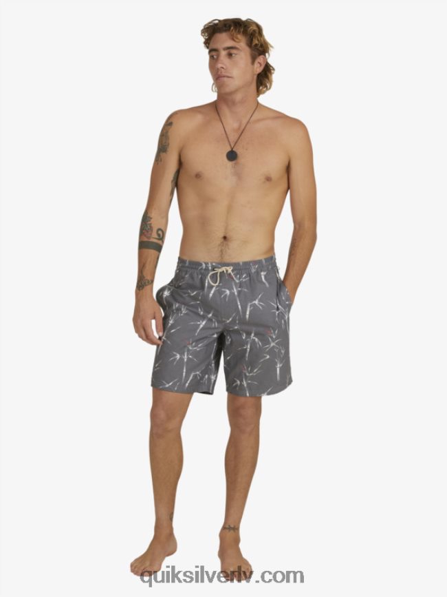 vīriešiem Quiksilver waterman pre irbulīši 19 zalves melna pre Chopsticck vol 88064R1840