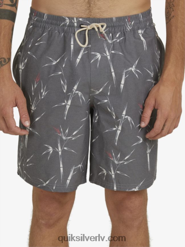 vīriešiem Quiksilver waterman pre irbulīši 19 zalves melna pre Chopsticck vol 88064R1840