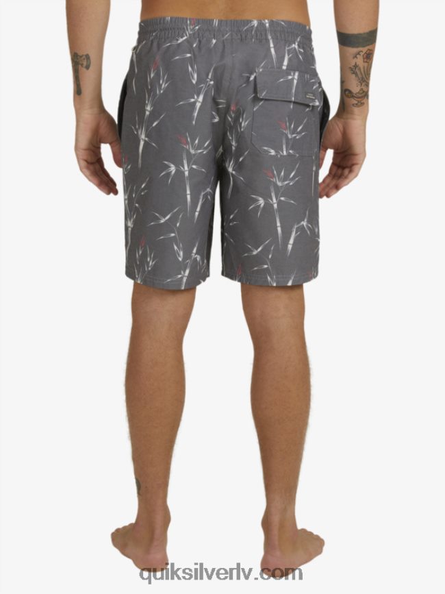 vīriešiem Quiksilver waterman pre irbulīši 19 zalves melna pre Chopsticck vol 88064R1840