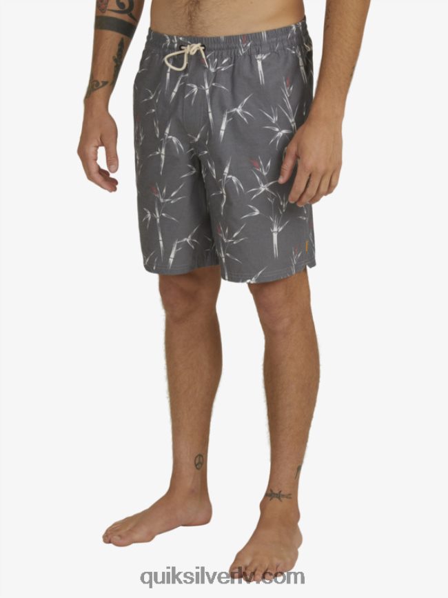 vīriešiem Quiksilver waterman pre irbulīši 19 zalves melna pre Chopsticck vol 88064R1840