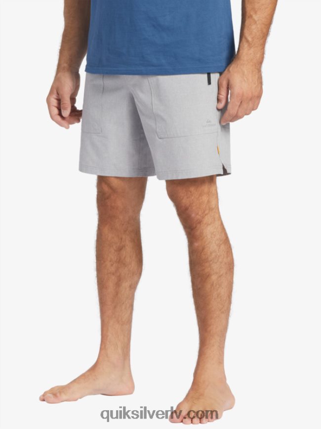 vīriešiem Quiksilver waterman scout rāvējslēdzējs abinieks 20 dēļa šorti haizivis 88064R1326