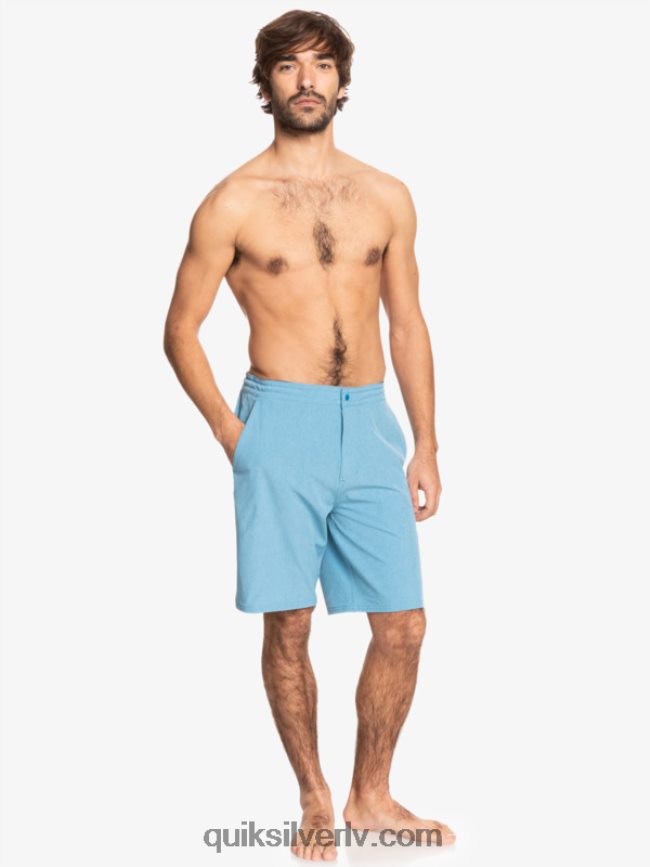 vīriešiem Quiksilver waterman suva 20 amfībijas borta šorti krēslas zils 88064R784