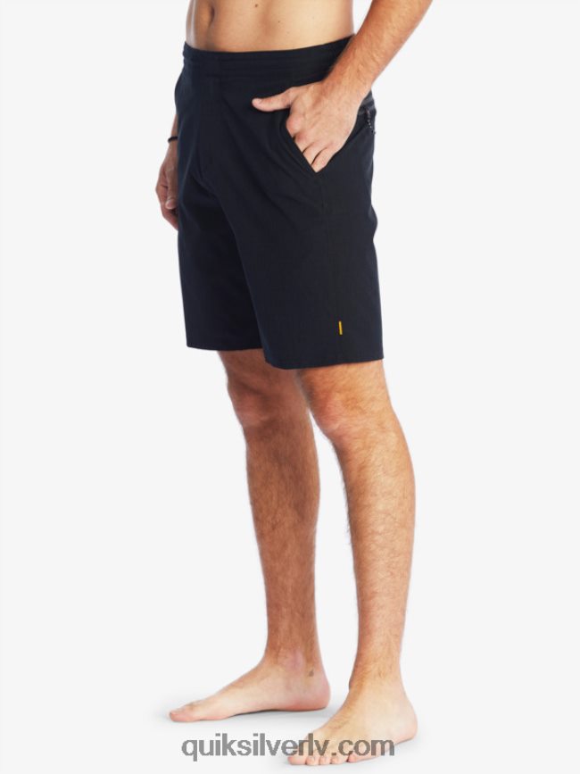 vīriešiem Quiksilver waterman suva 20 amfībijas borta šorti melns 88064R780