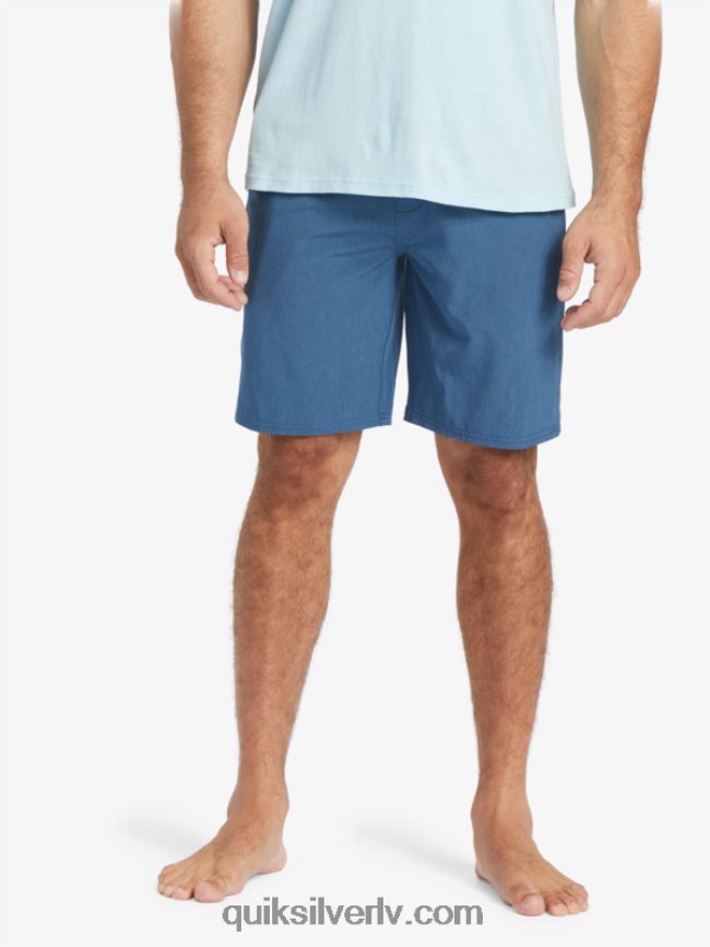 vīriešiem Quiksilver waterman suva 20 amfībijas borta šorti praporščiks zils 88064R779