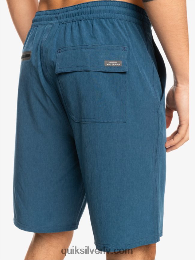 vīriešiem Quiksilver waterman suva 20 amfībijas borta šorti praporščiks zils 88064R779