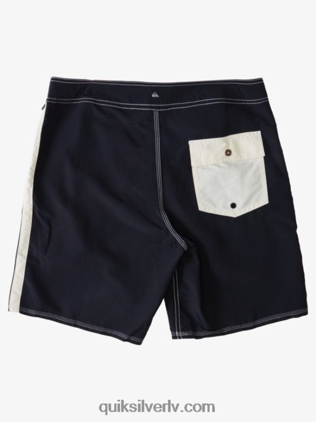 vīriešiem Quiksilver waterman throwback 19 dēļu šorti melns 88064R1855