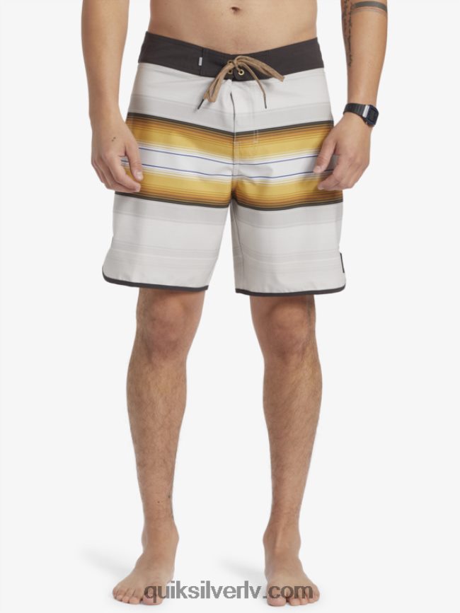 vīriešiem Quiksilver x Pacifico surfsilk 18 dēļu šorti bērzs 88064R14
