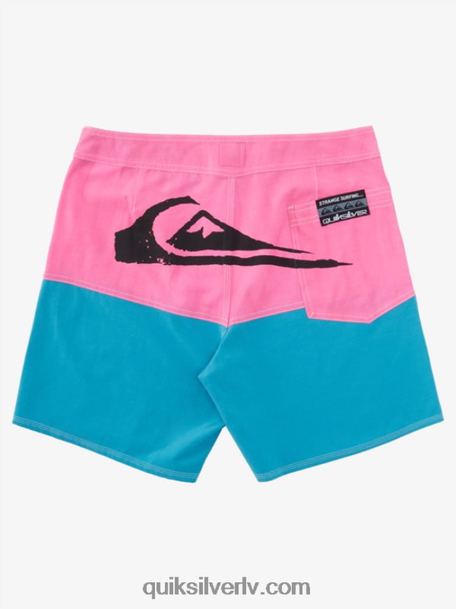 vīriešiem Quiksilver x Stranger lietas butt logo 1986 17 dēļa šorti Lenora kalni 88064R1720