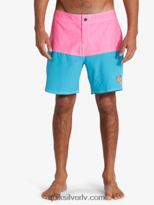 vīriešiem Quiksilver x Stranger lietas butt logo 1986 17 dēļa šorti Lenora kalni 88064R1720