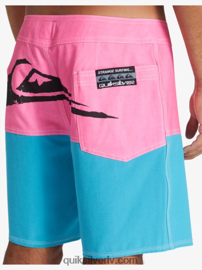 vīriešiem Quiksilver x Stranger lietas butt logo 1986 17 dēļa šorti Lenora kalni 88064R1720