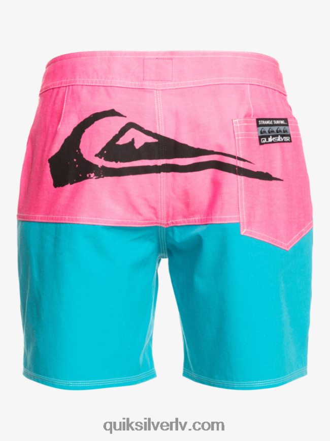 vīriešiem Quiksilver x Stranger lietas butt logo 1986 17 dēļa šorti Lenora kalni 88064R1720